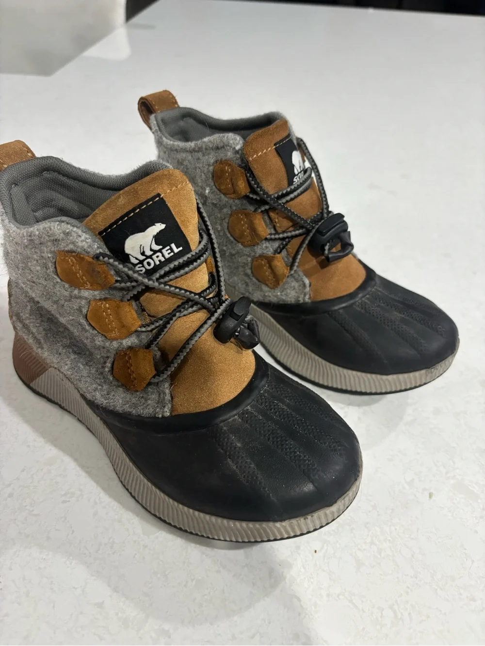 Sorel Kids Winter Duck Boots - Size 3 Youth